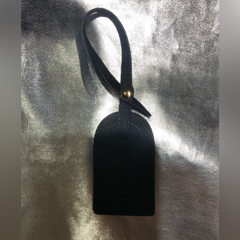 LOUIS VUITTON NEW BLACK EMPREINTE LUGGAGE TAG - Picture 7 of 11